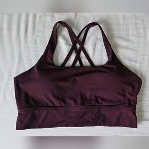 RETIRED CVG Plum Longline Bra